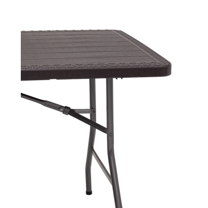 Стол пластиковый со складной столешницей 1820х740 мм (чемодан) - изображение 4