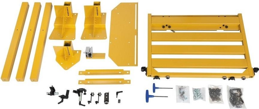 Стол подвижный (каретка) JET JE1794860K с упором заготовки и доп. опорами 1794860K-RU - изображение 5