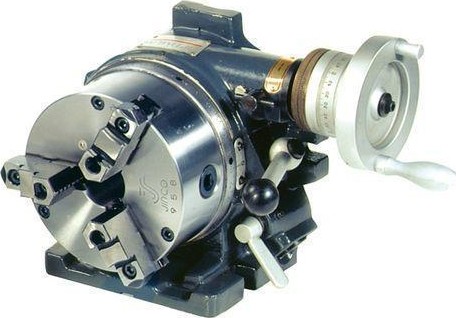 Стол поворотный Optimum RTU 165 с 3-х кулачковым патроном 3354165