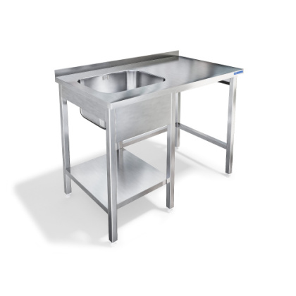 СТОЛ С ВАННОЙ ДЛЯ ФРОНТАЛЬНОЙ ПОСУДОМОЕЧНОЙ МАШИНЫ KAYMAN ДЛЯ П/М TATRA СПМФ-121/1207 ПРАВЫЙ