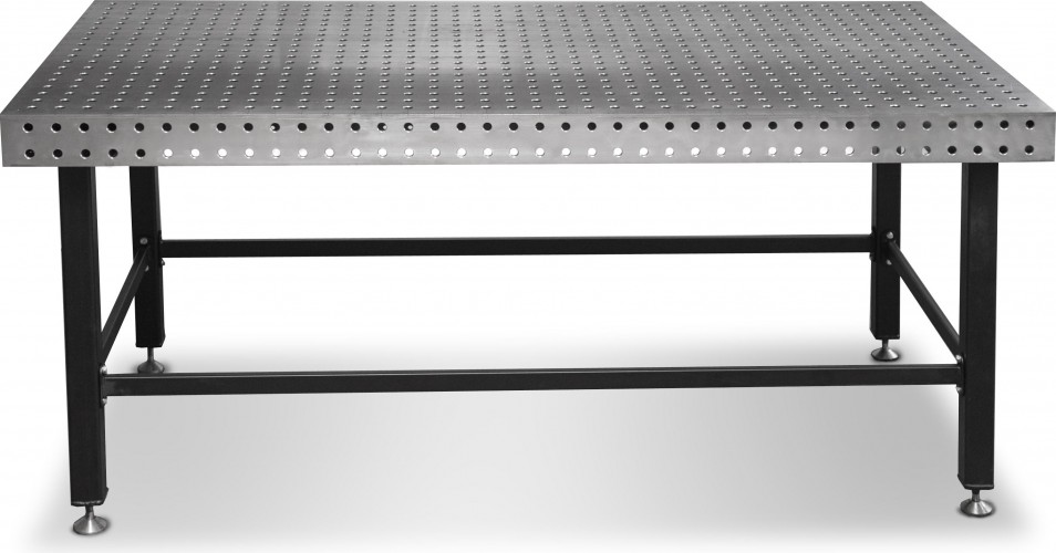 Стол сварочный Старк-Профи Стандарт 2500х1250х100 мм (8мм) SAAB 4627184351047