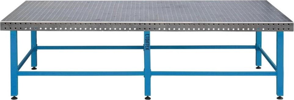 Стол сварочный Старк-Профи Стандарт 2500х1250х100 мм (10мм) 09Г2С 4687203381349