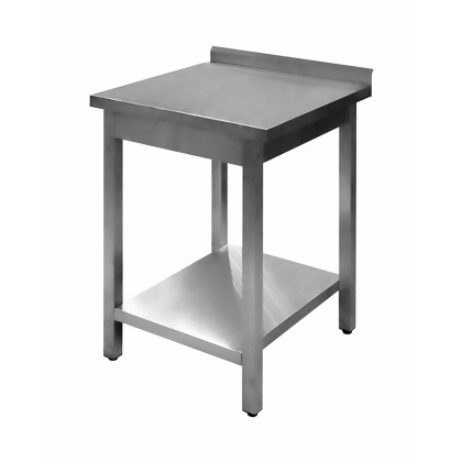 СТОЛ универсальный Luxstahl СПУ-10/6 со сплошной полкой нерж. - изображение 3