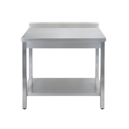 СТОЛ универсальный Luxstahl СПУ-12/7 со сплошной полкой нерж. - изображение 2