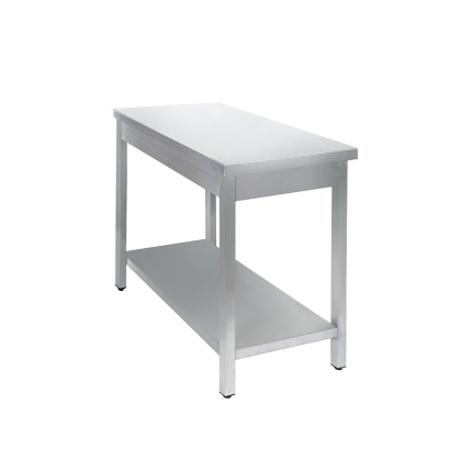 СТОЛ универсальный Luxstahl СПУ-15/6 со сплошной полкой нерж. - изображение 3
