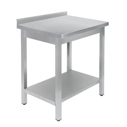 СТОЛ универсальный Luxstahl СПУ-4/8,5 со сплошной полкой нерж.
