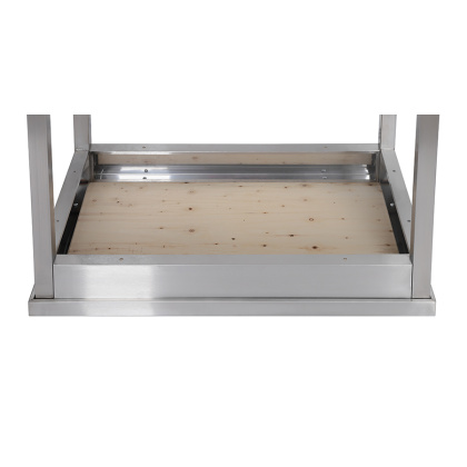 СТОЛ универсальный Luxstahl СПУ-8/7 со сплошной полкой нерж. - изображение 5