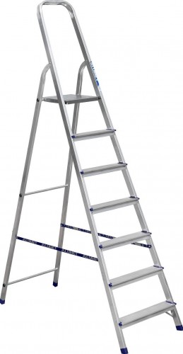 Стремянка алюминиевая АЛЮМЕТ АМ 707 7 ступеней Ам707