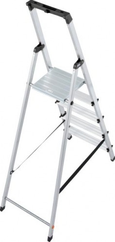 Стремянка алюминиевая KRAUSE MONTO SOLIDY 5 ступеней 126238 - изображение 3