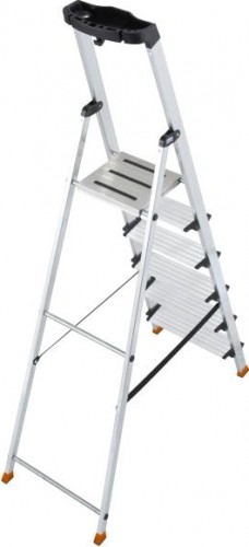 Стремянка алюминиевая KRAUSE MONTO SEPURO 6 ступеней 127242 - изображение 2