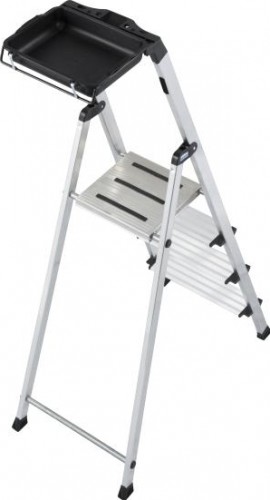 Стремянка алюминиевая KRAUSE MONTO SECURY 5 ступеней Komfort 126535 - изображение 2