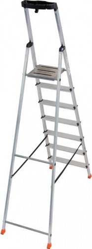 Стремянка алюминиевая KRAUSE MONTO SAFETY 7 ступеней 128973 - изображение 2