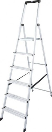 Стремянка алюминиевая KRAUSE MONTO SOLIDY 6 ступеней 126245 - изображение 2