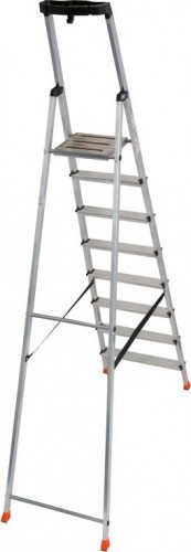 Стремянка алюминиевая KRAUSE MONTO SAFETY 8 ступеней 128980 - изображение 2