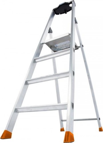 Стремянка алюминиевая KRAUSE MONTO SOLIDO 4 ступени 126634 - изображение 4