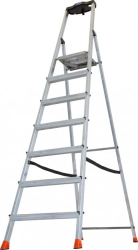 Стремянка алюминиевая KRAUSE MONTO SAFETY 7 ступеней 128973 - изображение 4