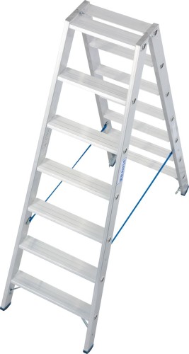 Стремянка алюминиевая KRAUSE STABILO  7 ступеней двухсторонняя 124753 - изображение 3