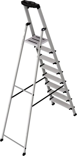 Стремянка алюминиевая KRAUSE MONTO SEPURO 8 ступеней 127297 - изображение 2