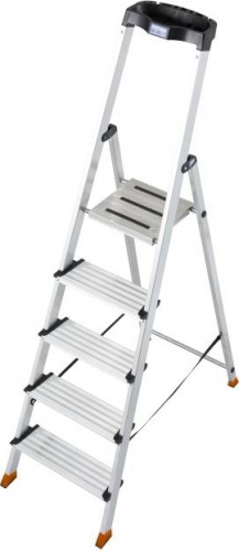 Стремянка алюминиевая KRAUSE MONTO SEPURO 5 ступеней 127235