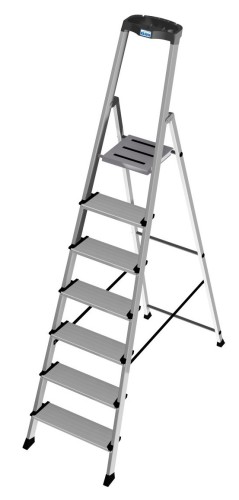 Стремянка алюминиевая KRAUSE MONTO SEPURO 7 ступеней 127280
