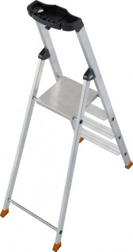 Стремянка алюминиевая KRAUSE MONTO SOLIDO 4 ступени 126634 - изображение 2