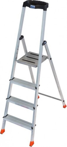 Стремянка алюминиевая KRAUSE MONTO SAFETY 4 ступени 128942