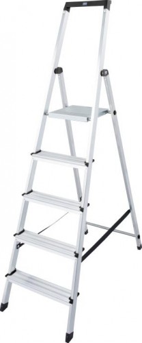 Стремянка алюминиевая KRAUSE MONTO SOLIDY 5 ступеней 126238