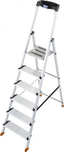 Стремянка алюминиевая KRAUSE MONTO SEPURO 6 ступеней 127242