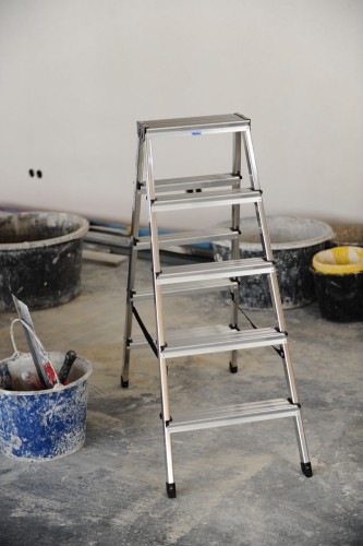 Стремянка алюминиевая KRAUSE MONTO DOPPLO 5 ступеней двухсторонняя 120342 - изображение 5