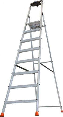 Стремянка алюминиевая KRAUSE MONTO SAFETY 8 ступеней 128980 - изображение 4