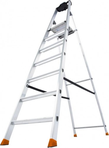 Стремянка алюминиевая KRAUSE MONTO SOLIDO 7 ступеней 126665 - изображение 4