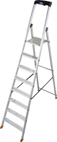 Стремянка алюминиевая KRAUSE MONTO SOLIDO 8 ступеней 126672