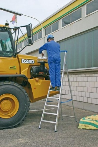 Стремянка алюминиевая KRAUSE STABILO  7 ступеней 124548 - изображение 2