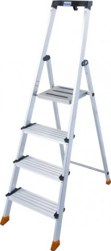 Стремянка алюминиевая KRAUSE MONTO SEPURO 4 ступени 127228 - изображение 3