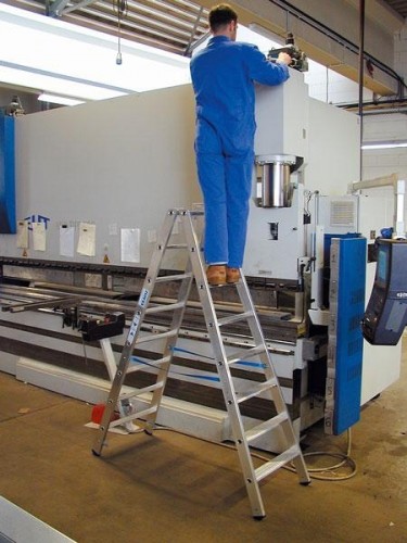 Стремянка алюминиевая KRAUSE STABILO  8 ступеней двухсторонняя 124760 - изображение 3