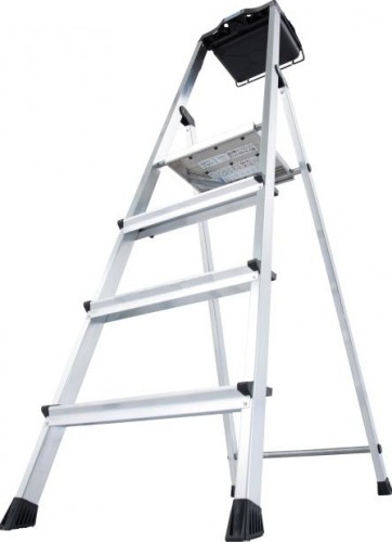 Стремянка алюминиевая KRAUSE MONTO SECURY 4 ступени Komfort 126528 - изображение 3