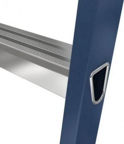 Стремянка алюминиевая KRAUSE MONTO SEPRO D 7 ступеней анодированная, двухсторонняя 125842 - изображение 3