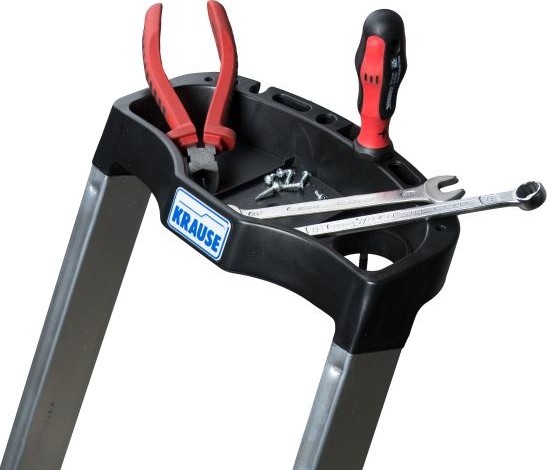 Стремянка алюминиевая KRAUSE MONTO SOLIDO 7 ступеней 126665 - изображение 5