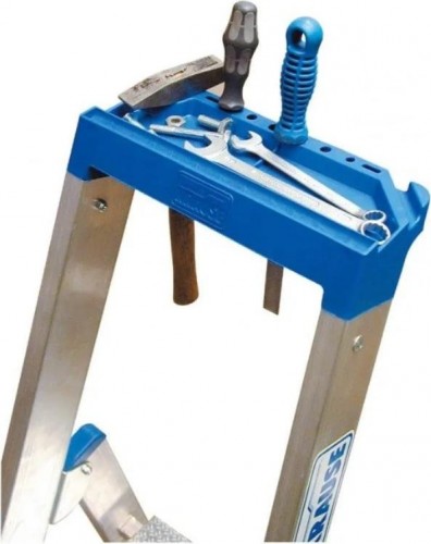 Стремянка алюминиевая KRAUSE STABILO  3 ступени передвижная 124609 - изображение 2