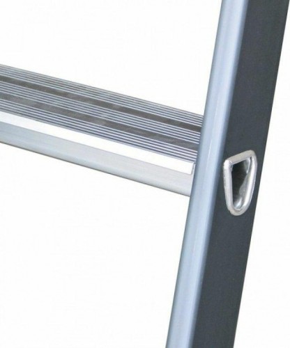 Стремянка алюминиевая KRAUSE MONTO SEPRO 8 ступеней анодированная 124227 - изображение 2