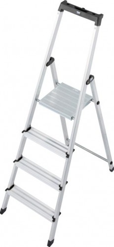 Стремянка алюминиевая KRAUSE MONTO SOLIDY 4 ступени 126221 - изображение 2