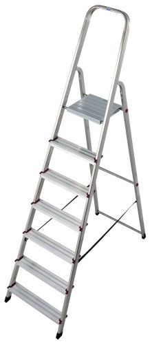 Стремянка алюминиевая KRAUSE CORDA 7 ступеней 000743