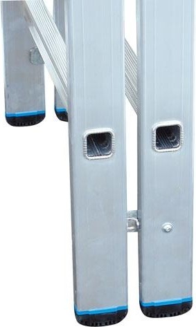 Стремянка алюминиевая KRAUSE STABILO 10 перекладин двухсторонняя 124937 - изображение 2