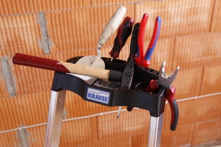 Стремянка алюминиевая KRAUSE MONTO SEPURO 4 ступени 127228 - изображение 5