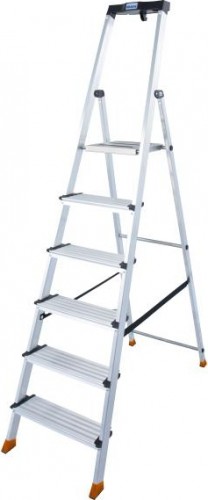 Стремянка алюминиевая KRAUSE MONTO SEPURO 6 ступеней 127242 - изображение 3