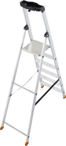 Стремянка алюминиевая KRAUSE MONTO SOLIDO 6 ступеней 126658 - изображение 2