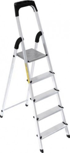 Стремянка алюминиевая Sarayli 5 ступеней 2105