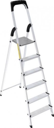 Стремянка алюминиевая Sarayli 6 ступеней 2106