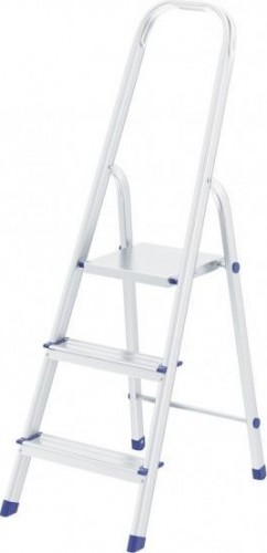 Стремянка алюминиевая СИБРТЕХ 3 ступени 97713