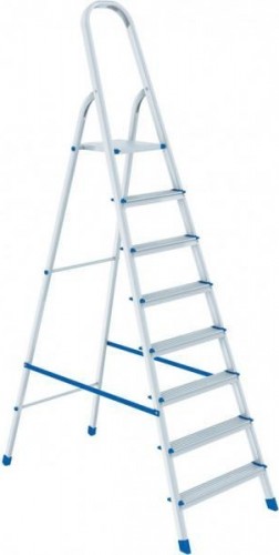 Стремянка алюминиевая СИБРТЕХ 8 ступеней 97718